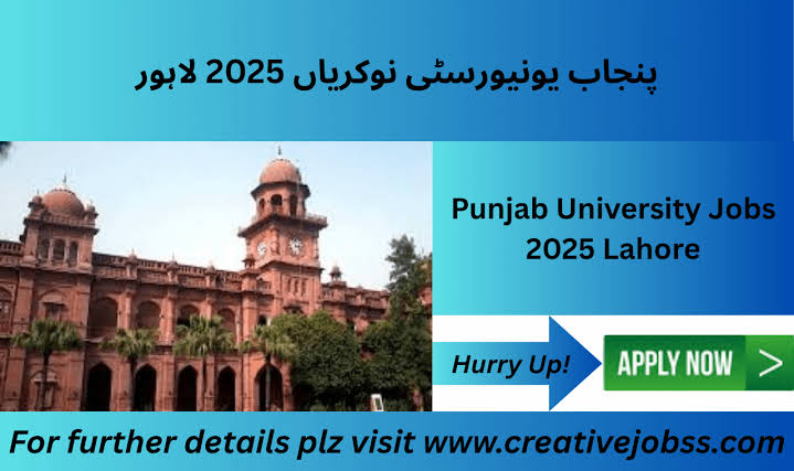 Punjab University Jobs 2025 Online Apply