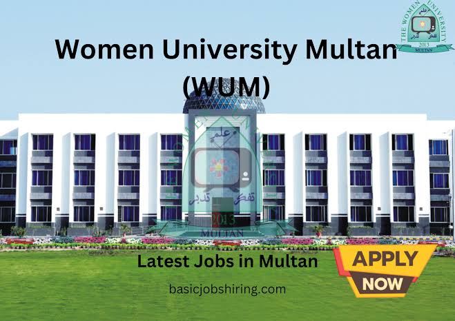 Women University Multan Jobs 2025 Online Apply
